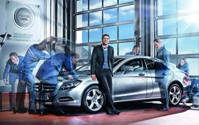 Mantenimiento correctivo de auto - Mercedes Benz