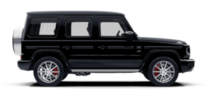 Camionetas SUV clase G vista lateral - Mercedes Benz