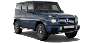 Camionetas SUV Clase G vista frontal - Mercedes Benz