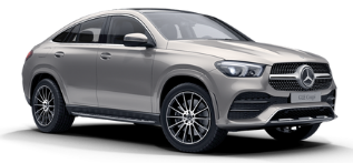 Camionetas SUV GLE Coupé vista frontal - Mercedes Benz