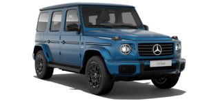 Camionetas Clase G Eléctrico vista frontal - Mercedes Benz