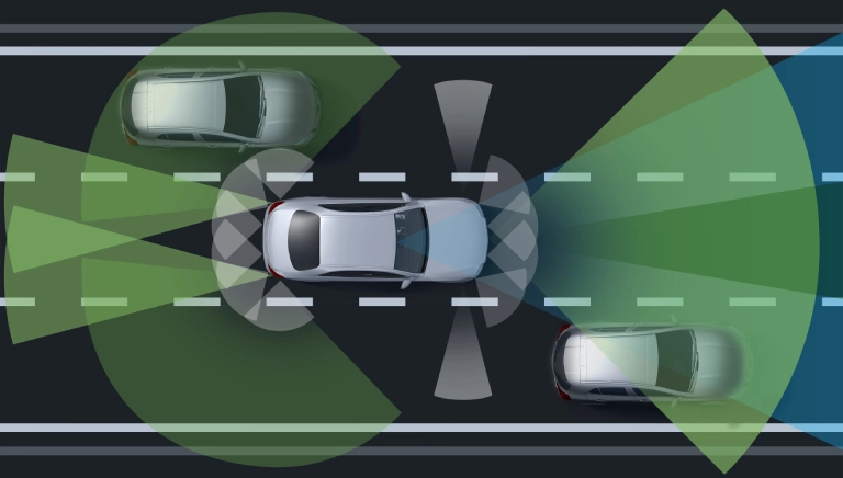 Paquete de asistencia a la conducción Plus: Seguridad garantizada