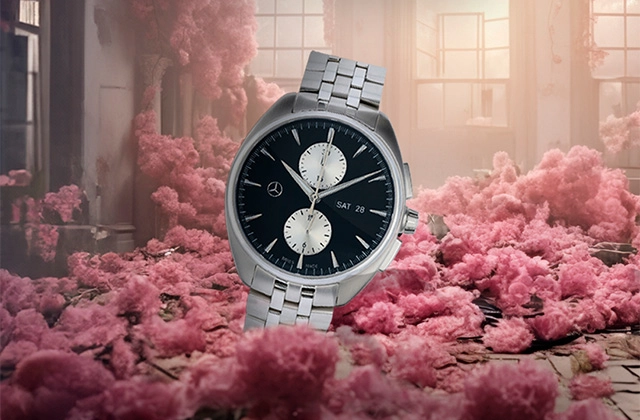 Relojes Mercedes-Benz: cuero, metal y tela