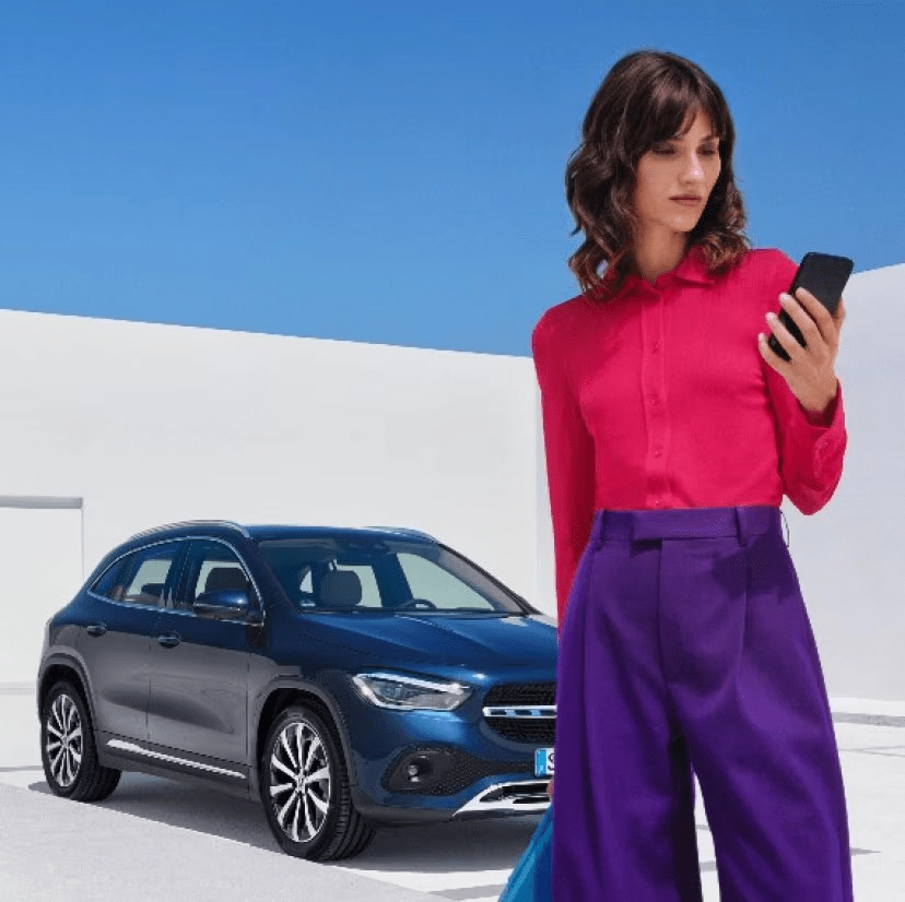 She's Mercedes Banner